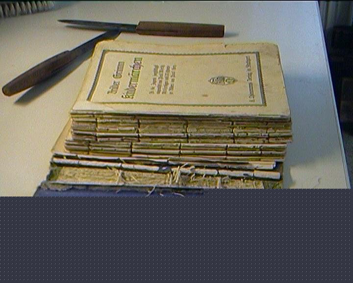 Reparatur
gebunden im BuchbindeAtelier . Kochinke